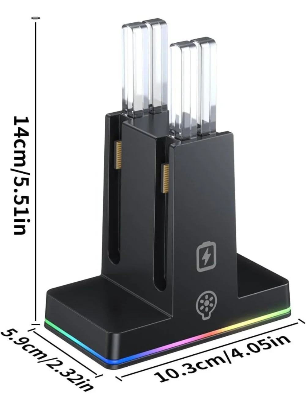FASTSNAIL Charging Dock for Nintendo Switch 2(2025) for Joy-Con 2